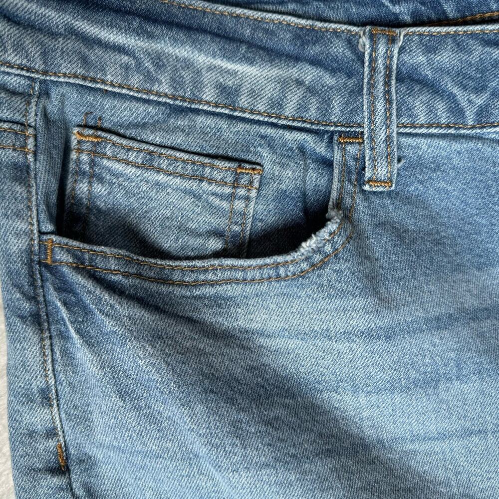 And Now This NEW Womens Jeans Plus Sz 20W Blue Stretch High Rise Straight Leg - Picture 6 of 16